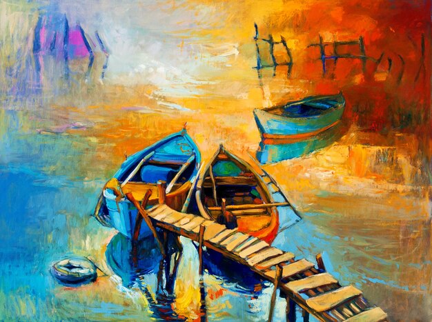 Océano y puesta de sol