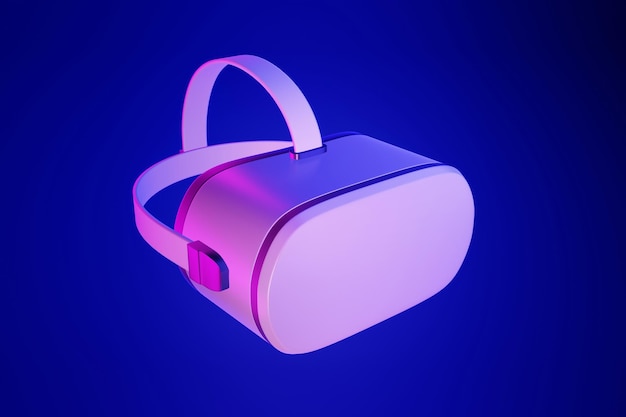 Óculos de realidade virtual ilustração 3D