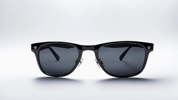 óculos de sol pretos isolados sobre fundo branco