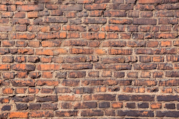 Od rote Backsteinmauer Musterbeschaffenheit