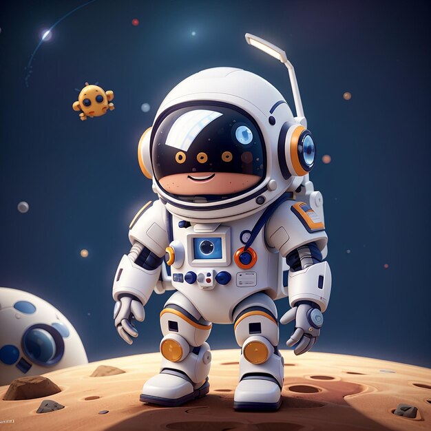 Odisseia Espacial Explorando o Cosmos com Astronautas e Robôs