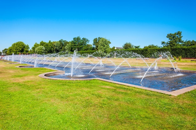 Öffentliche grünanlage nordpark düsseldorf