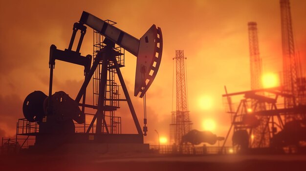 Ölpumpen, Ölbohrgeräte, Industriemaschinen für Erdöl
