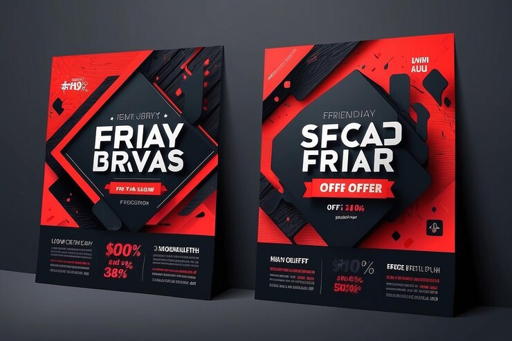 Foto oferta especial del viernes negro plantillas de diseño de capas