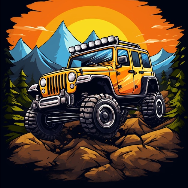 Off-Road-Cartoon-Logo