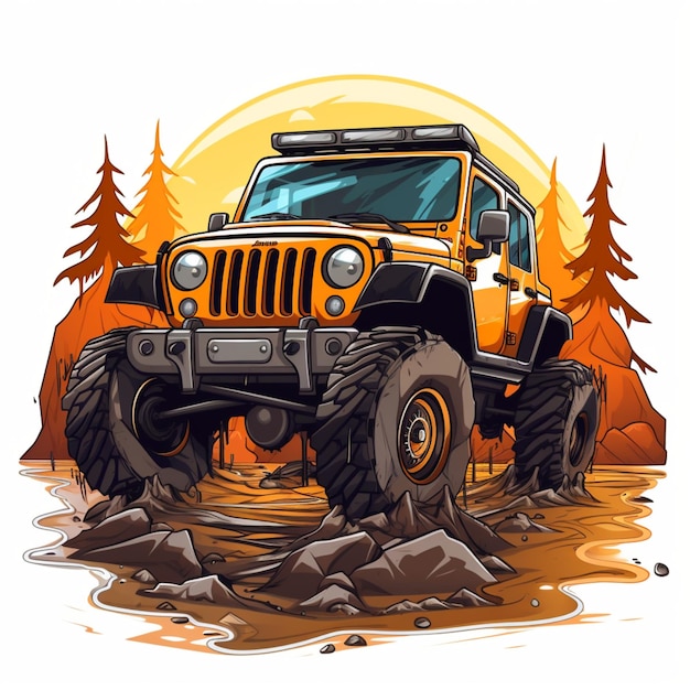 Off-Road-Cartoon-Logo