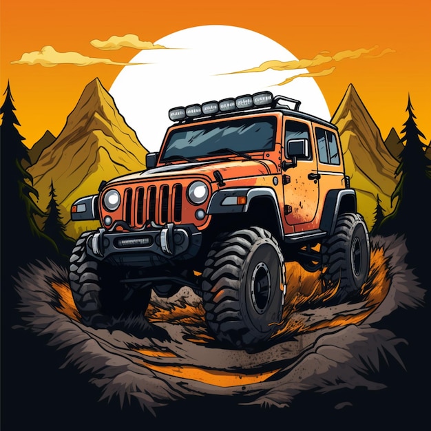 Off-Road-Cartoon-Logo