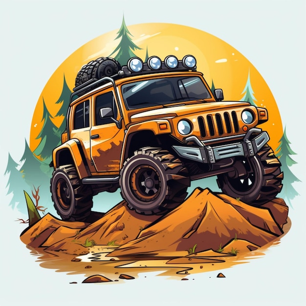 Offroad-Cartoon-Logo