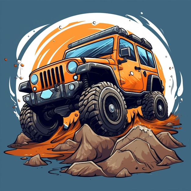 Offroad-Cartoon-Logo