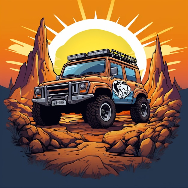 Offroad-Cartoon-Logo