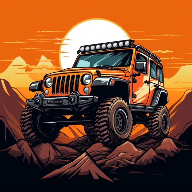 Offroad-Cartoon-Logo