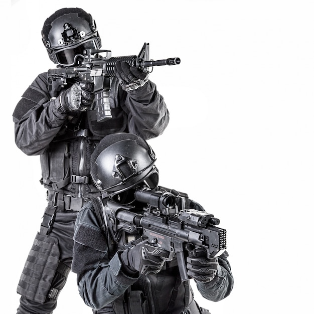 Oficial de policía de Operaciones Especiales SWAT