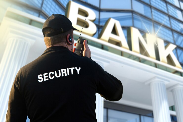 Oficial de seguridad del banco