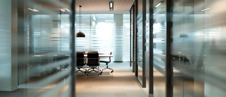 Oficina de negocios contemporánea Una productividad borrosa