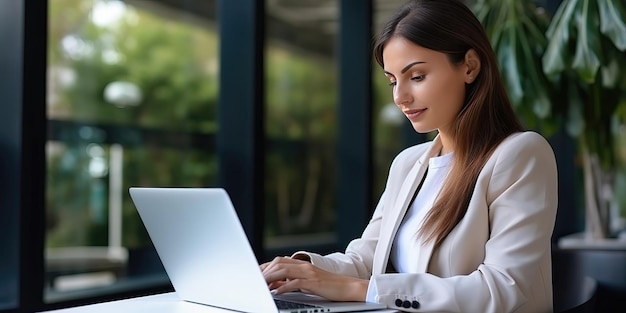 Oficinista de mujer de negocios