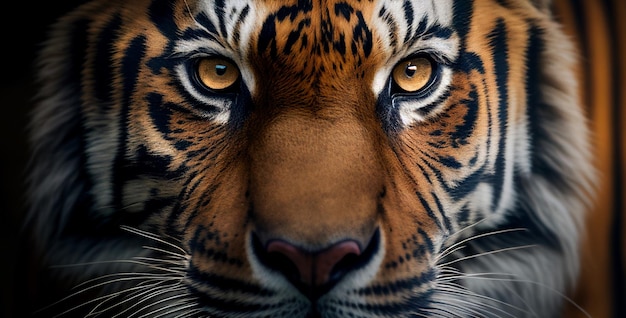 Un ojo de tigre está en la portada del libro.