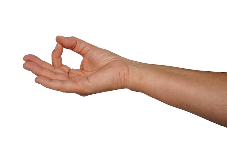Foto ok gesto buen gesto la persona hizo un gesto con la mano