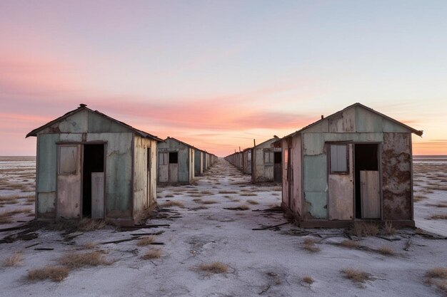 Foto okaukuejo acampa-se sob um céu nublado no parque nacional de etosha, na namíbia.