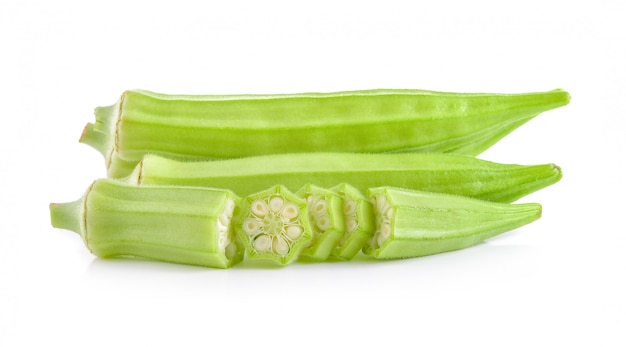 Okra o roselle verde