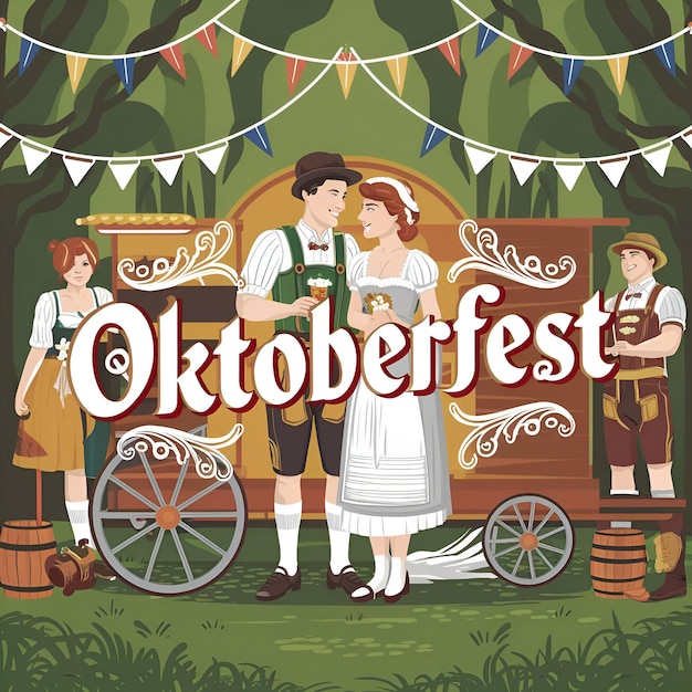 Oktoberfest Extravaganza Celebrando la tradición bávara y los espíritus festivos