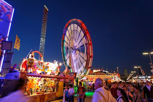 Oktoberfest festival de la cerveza de Munich Baviera Alemania