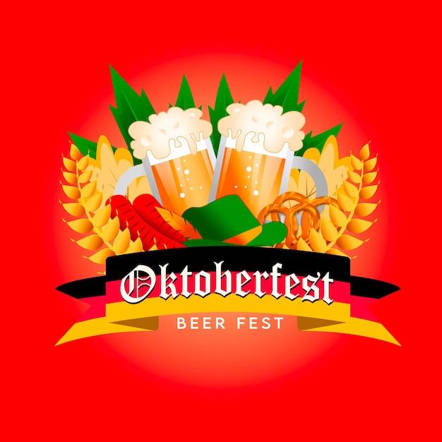 Foto oktoberfest-logo-degradado-fondo rojo