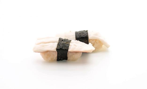 Oktopus Sushi Nigiri - japanischer Essensstil