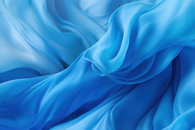 Una ola azul hermoso fondo abstracto generativo ai