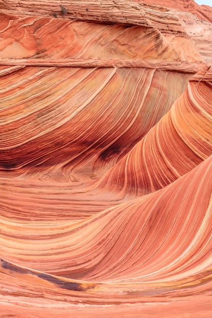 La ola Coyote Buttes North Paria CanyonVermilion Cliffs Wilderness Utah, EE.UU.