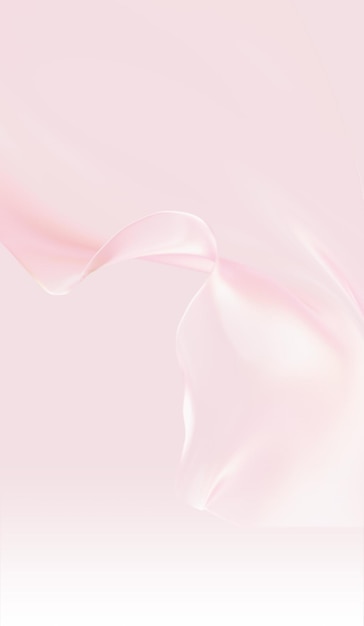 Ola rosa y abstracta