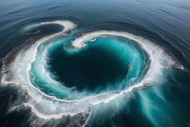 Las olas de agua del río y el mar se encuentran durante la marea alta y la marea baja Los remolinos del maelstrom de Saltstraumen Nordland Noruega