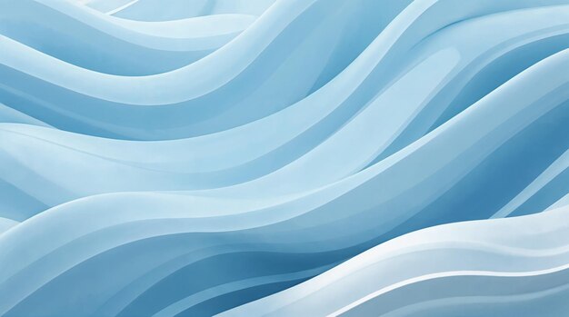 Olas azules abstractas