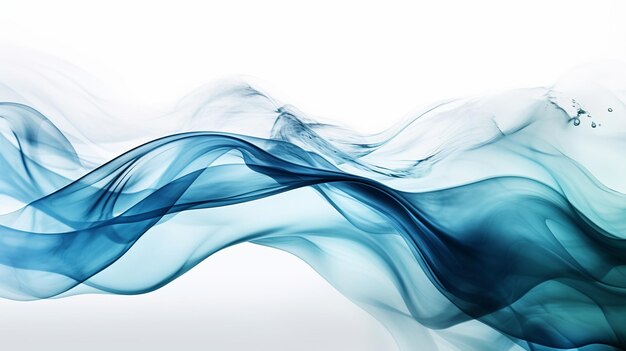 Olas con blanco abstracto sobre fondo de luz suave Concepto futurista moderno Diseño de plantilla abstracta moderna Líquido ondulado abstracto sobre fondo blanco