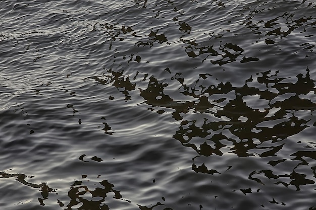 olas de lago de agua de fondo / textura de agua hermosa