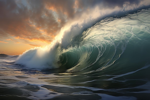 Olas y maravillas en la exhibición de fotos del paisaje de la playa