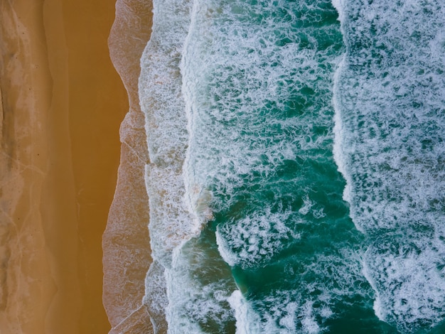 olas en la playa