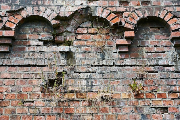 Foto old brick wall background