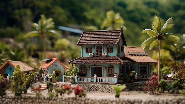 Old House Caribe 3d