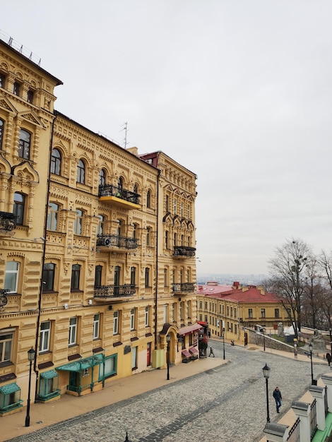 Old town Kyiv podil alberga hermosa arquitectura ucrania