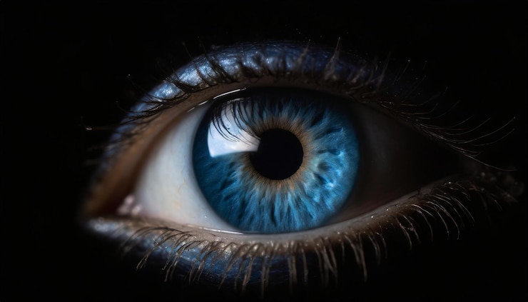 Foto olhos azuis verdes castanhos