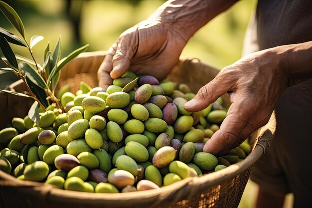 Olivas y aceitunas