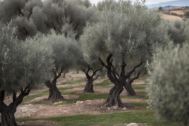 Olivenbaum zur Erntezeit
