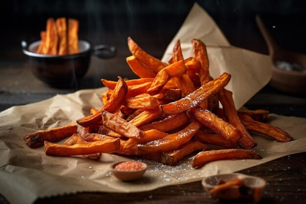 Olla de batatas fritas