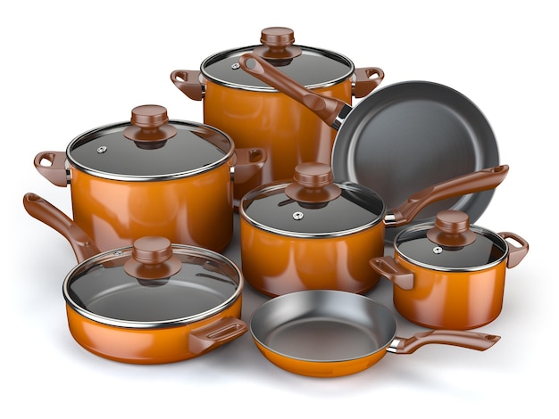 Ollas y sartenes Conjunto de utensilios de cocina y utensilios de cocina