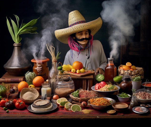 Foto los olores de la cocina tradicional mexicana