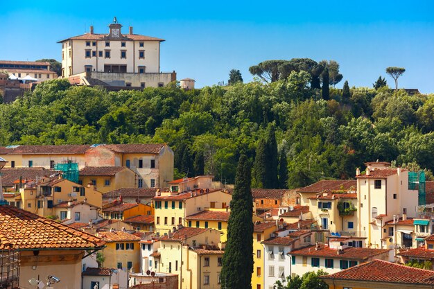 Oltrarno und Fort Belvedere in Florenz, Italien