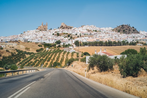 Olvera in Andalusien