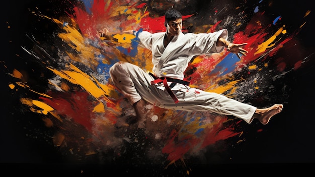 Foto olympic_taekwondo_spinning_kick