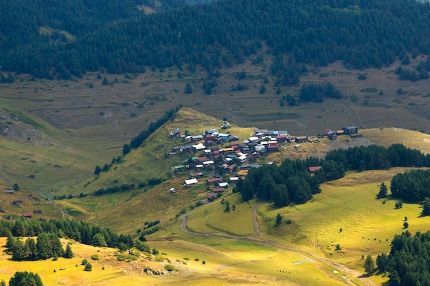 Omalo-Dorf in Tusheti Georgia