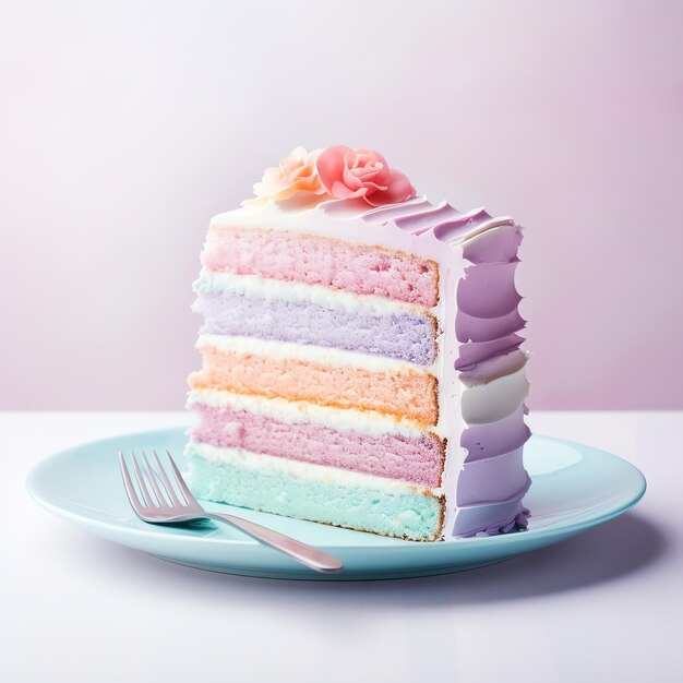 Ombre-Kuchen für Geburtstagsfeier, Banner, Flyer oder Werbung